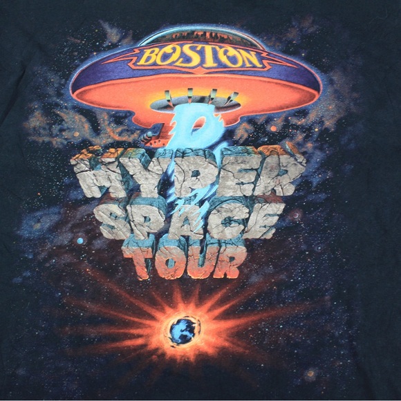 Boston Hyper Space Tour Concert T-shirt - Picture 3 of 3